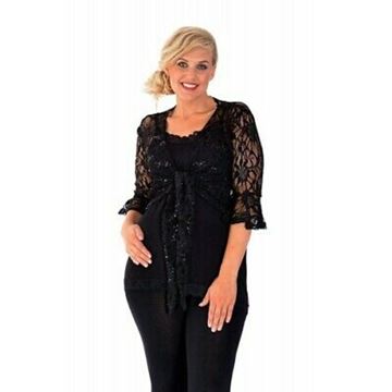 Picture of LACE SHRUG WITH SEQUINS
